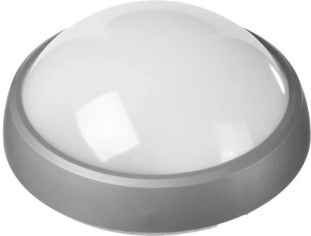 Светильник STAYER "PROFI" PROLight светодиодный, влагозащищенный IP65, пластиковый корпус, PC, влагозащищенный, круг, металлик, 4000К, 12(100Вт) 57362-100-S купить в Надыме