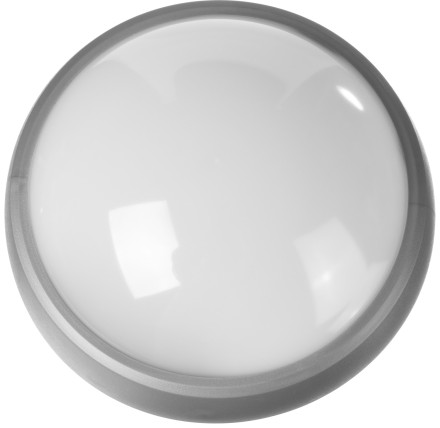 Светильник STAYER &quot;PROFI&quot; PROLight светодиодный, влагозащищенный IP65, пластиковый корпус, PC, влагозащищенный, круг, металлик, 4000К, 12(100Вт) 57362-100-S купить в Надыме