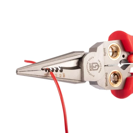 Мультитул-длинногубцы КВТ MT-03т (7 в 1) с функцией снятия изоляции, резки и детектором напряжения (102402) купить в Надыме