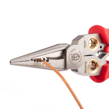 Мультитул-длинногубцы КВТ MT-03т (7 в 1) с функцией снятия изоляции, резки и детектором напряжения (102402) купить в Надыме