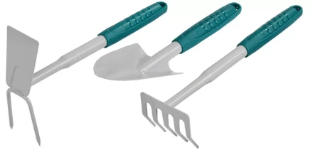 Набор RACO садовый: cовок 4207-53481, грабельки -53484, мотыжка -53486 4225-53/475 купить в Надыме