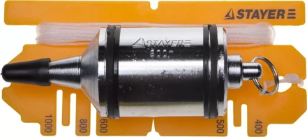 Отвес STAYER "PROFI" строительный со шнуром, с противоударными ободками, 800 г 06352-80 купить в Надыме