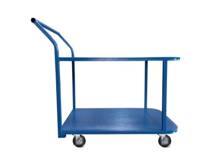 Тележка платформенная TOR ТП-2Я (600х900) 2х-ярусная (125мм) 1048045 купить в Надыме