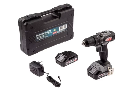 Аккумуляторная дрель-шуруповерт ИНТЕРСКОЛ ДАУ-13/18ВК (573.1.2.70) Li-ion АПИ (кейс, 2 х 1,5Ач, ЗУ) купить в Надыме