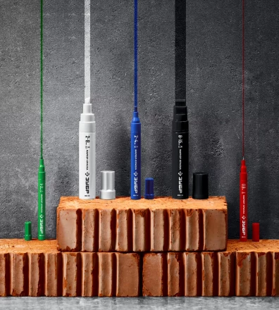 ЗУБР МК-200 белый, 1 мм маркер-краска (06326-8) купить в Надыме