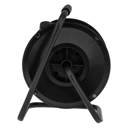 Удлинитель силовой на кабельной катушке, ПВС, 50 м, 4 розетки с крышкой, IP44, 16А, УХз16, Россия Сибртех 96048 купить в Надыме