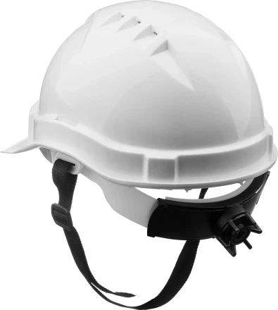 Каска защитная ЗУБР "ЭКСПЕРТ" храповый механизм регулировки размера, белая 11094-2 купить в Надыме