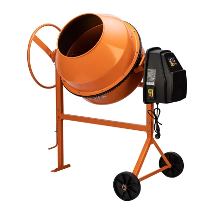Бетоносмеситель БСЕ-160П, 160 л, 700 Вт, полиамидный венец// Сибртех 95508 купить в Надыме
