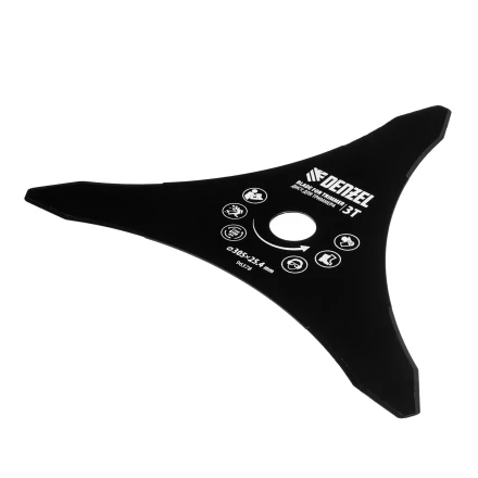 Диск для триммера , 305 х 25,4   3 лезвия, Denzel 96378 купить в Надыме