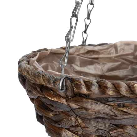 Кашпо подвесное Palisad Гиацинт, конус D 30 см, 69061 купить в Надыме