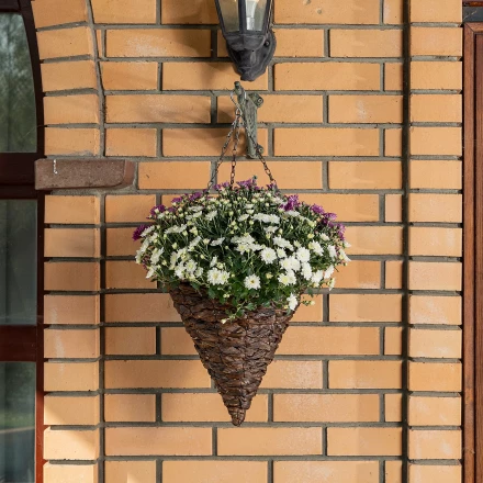 Кашпо подвесное Palisad Гиацинт, конус D 30 см, 69061 купить в Надыме
