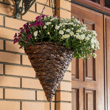 Кашпо подвесное Palisad Гиацинт, конус D 30 см, 69061 купить в Надыме
