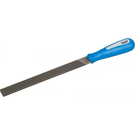 Напильник ЗУБР "ПРОФЕССИОНАЛ" плоский, двухкомпонентная рукоятка, № 1, 200мм 1611-20-1 купить в Надыме