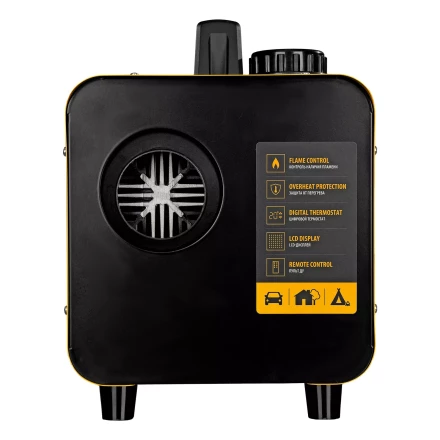 Дизельная тепловая портативная пушка Denzel Flame-5 96495, 5кВт, 300м3/ч, непр.наг., циф. терм. купить в Надыме