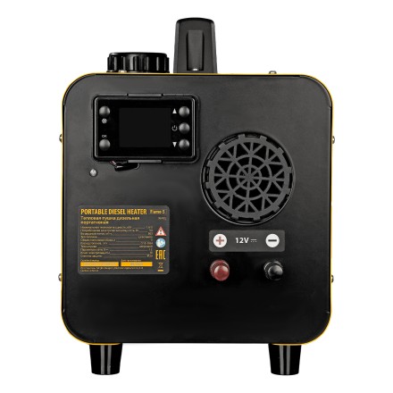 Дизельная тепловая портативная пушка Denzel Flame-5 96495, 5кВт, 300м3/ч, непр.наг., циф. терм. купить в Надыме