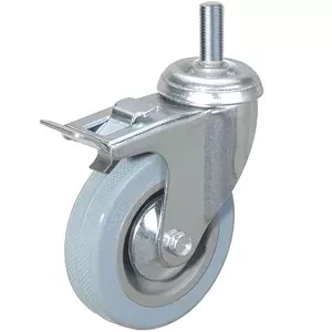 Колесо аппаратное поворотное SCtgb 55 120 мм с болтом и тормозом (F) 1030710 купить в Надыме