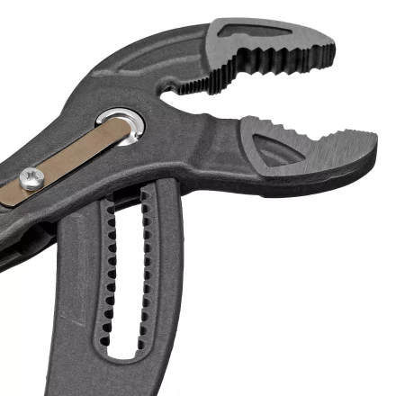 Клещи переставные Denzel 17907, кнопочный механизм, обливные рукоятки, 300 мм купить в Надыме