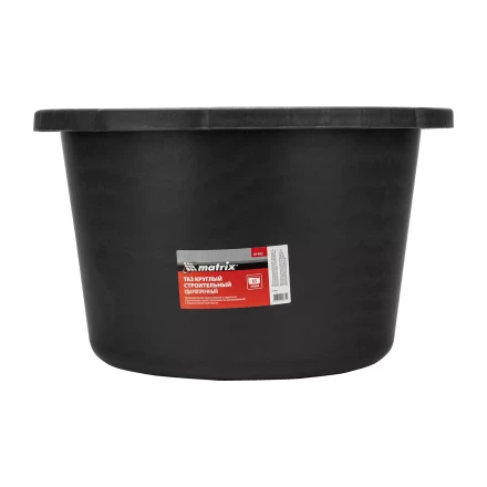 Таз круглый строительный усиленный, 65 л Matrix 81482 купить в Надыме