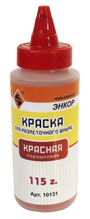 Краситель разметочного шнура 115 г красный Энкор 10131 купить в Надыме