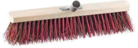 Щетка GRINDA "EURO" уличная без ручки, буковая колодка, смесь натур и искусств щетины, мет держатель для черенка, 40см 39197-40 купить в Надыме