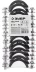 Хомут трубный с гайкой, оцинкованный, 1 1/4", 8шт, ЗУБР Мастер 37850-40-45 37850-40-45 купить в Надыме