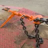 Стяжки цепные для крепления грузов с крюками  р-н 8 тонн L=5 метра купить в Надыме