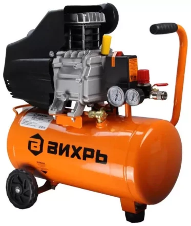 Компрессор масляный поршневой прямой привод КМП-260  24 Вихрь купить в Надыме