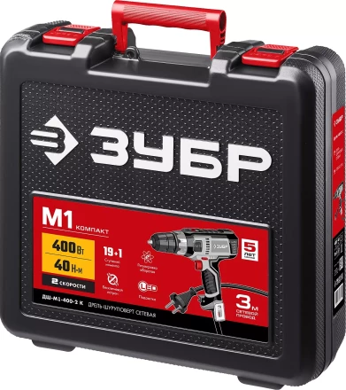 Дрель-шуруповерт сетевая ДШ-М1-400-2 К серия МАСТЕР купить в Надыме