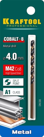 Сверла по металлу HSS-Co Оберон 29656-4 купить в Надыме