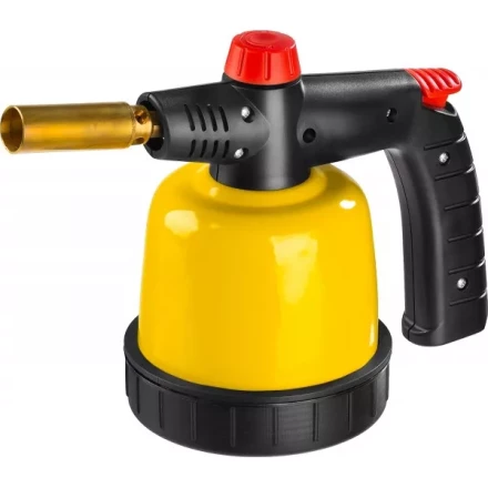 Паяльная лампа газовая STAYER "MASTER", на баллон, с пьезоподжигом, регулировка пламени, 1850С 55590 купить в Надыме