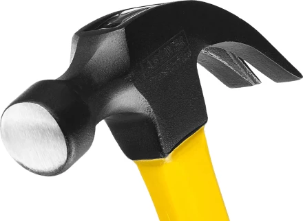 Молоток-гвоздодер "Fiberglass" с фиберглассовой рукояткой, 450 г, STAYER Professional 2026-450_z01 купить в Надыме