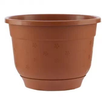 Горшок Флокс с поддоном терракотовый 1,5 л PALISAD 69221 купить в Надыме