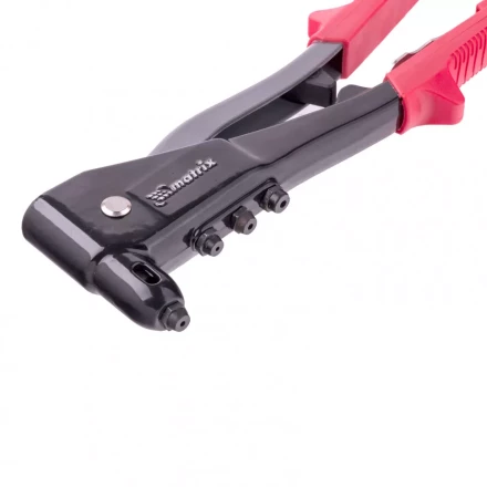 Заклепочник литой 260 мм с набором заклепок заклепки 2,4-3,2-4,0-4,8 мм Matrix 40552 купить в Надыме