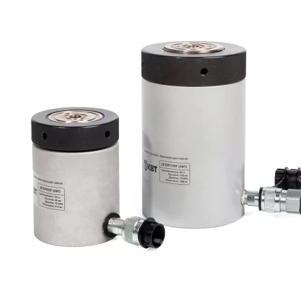 Домкрат грузовой с фиксирующей гайкой КВТ ДГ-100П150Г серия ПРОФИ (84588) купить в Надыме