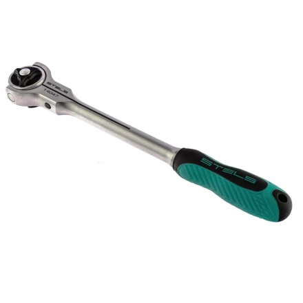 Ключ трещотка 1/2 72 зуба с быстрым сбросом. поворотная голова СrV Stels 14047 купить в Надыме