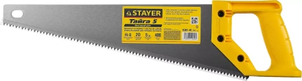 Ножовка ударопрочная (пила) STAYER ТАЙГА-5 400 мм, 5 TPI, быстрый рез поперек волокон, для крупных и средних заготовок 15061-40_z01 купить в Надыме