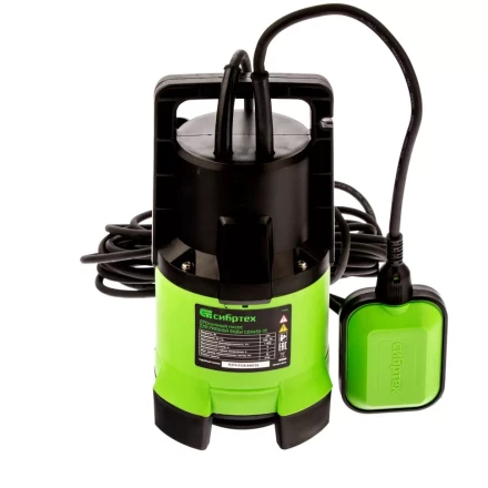 Дренажный насос для грязной воды Сибртех СДН650-35 97264 купить в Надыме