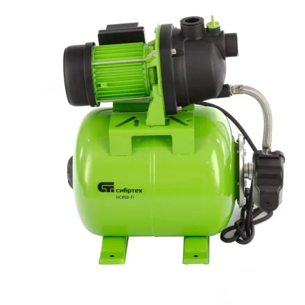 Насосная станция НС850-П, 850 Вт, напор 42 м, 3500 л/ч, ресивер 19 л Сибртех 97248 купить в Надыме