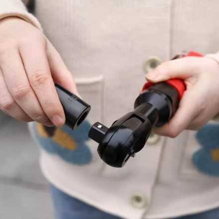 Трещотка пневматическая DEKO DKPT03 SET 3, 018-1103, в чемодане с набором 15 предметов купить в Надыме