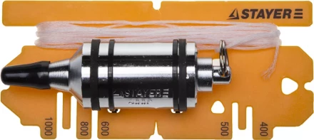 Отвес STAYER "PROFI" строительный со шнуром, с противоударными ободками, 400 г 06352-40 купить в Надыме