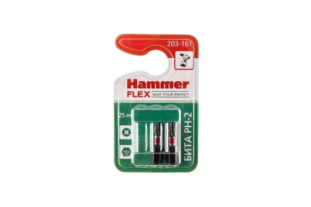 Бита HAMMER PH2 25мм (2шт) купить в Надыме
