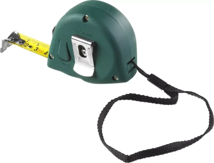 Рулетка KRAFTOOL GRAND, обрезиненный пластиковый корпус, 5м/19мм 34022-05-19 купить в Надыме