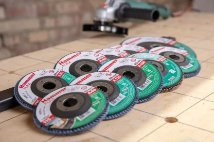 Круг Лепестковый Торцевой (КЛТ) HAMMER КЛТ 1 Ф115х22 Р60 213-002 купить в Надыме