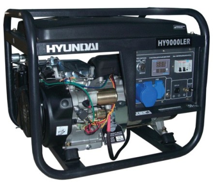 Бензогенератор Hyundai HY 9000LER купить в Надыме