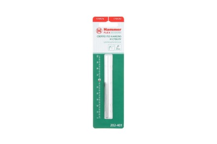 Сверло по плитке HAMMER Ф3х60мм (DR GL 3,0мм*60мм) купить в Надыме