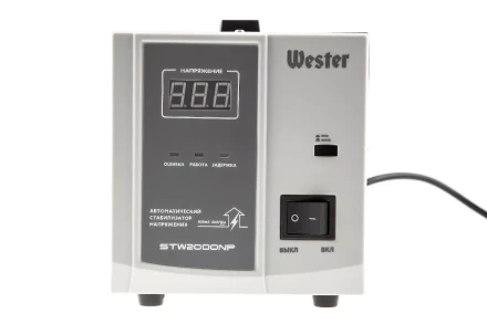 Стабилизатор напряжения WESTER STW2000NP купить в Надыме