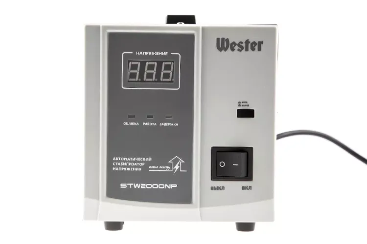 Стабилизатор напряжения WESTER STW2000NP купить в Надыме