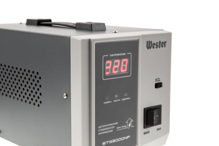 Стабилизатор напряжения WESTER STW2000NP купить в Надыме