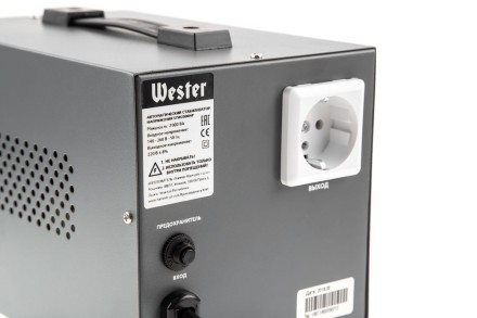 Стабилизатор напряжения WESTER STW2000NP купить в Надыме