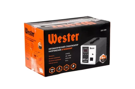 Стабилизатор напряжения WESTER STW2000NP купить в Надыме